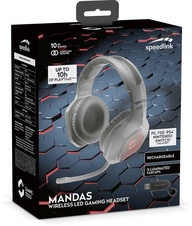 Speedlink MANDAS LED Gaming Headset - wireless, black (SL-860100-BK)