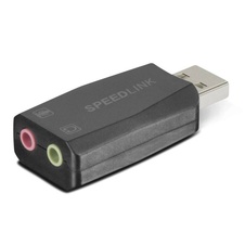 Speedlink VIGO USB Sound Card, black (SL-8850-BK-01)