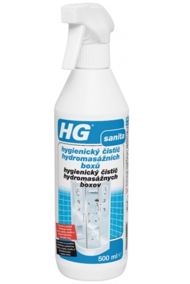 HG hygienický čistič hydromasážních boxů 500 ml