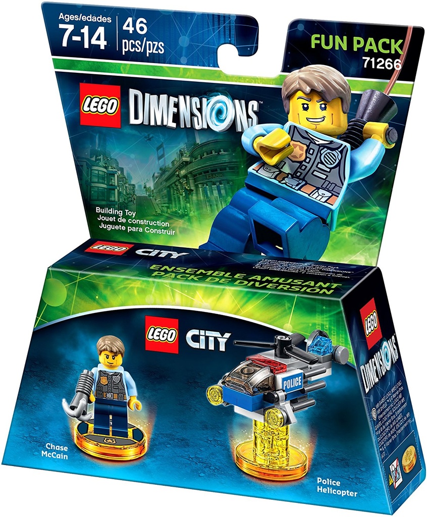 LEGO Dimensions Chase McCain Fun Pack (71266 Lego City)