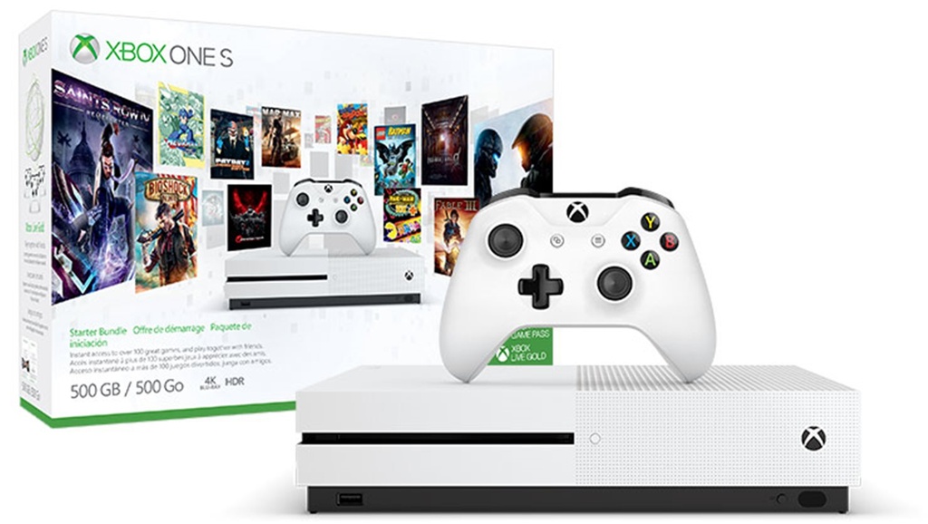 Xbox One S 500GB + Game Pass + 3M Live GOLD + Ovladač (XOne)