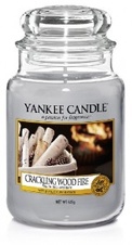 Yankee Candle Vonná svíčka Crackling Wood Fire