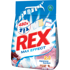 REX Prací prášek Max effect Japanese garden