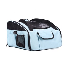 Autosedačka a přepravní taška pro psa Safety modrá