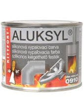 Kittfort Silikonová vypalovací barva Aluksyl 0910 Stříbrná