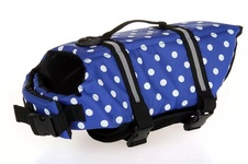 Plovací reflexní vesta pro psa DoT / Modrá