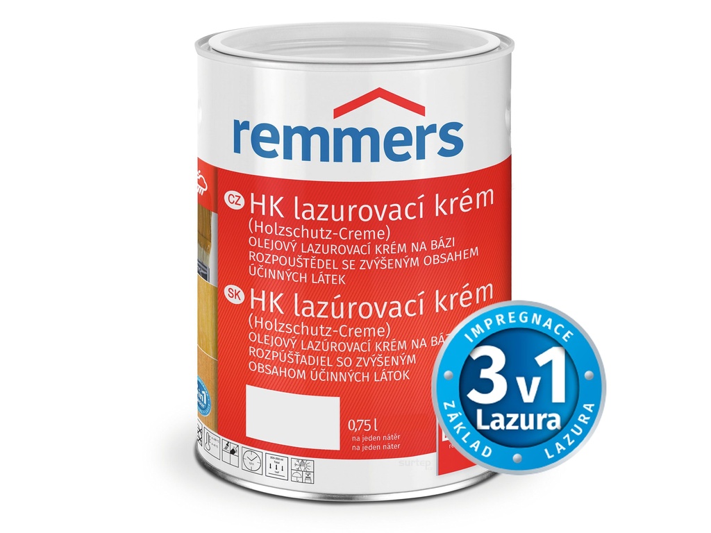 Remmers - HK lazurovací krém 0,75l