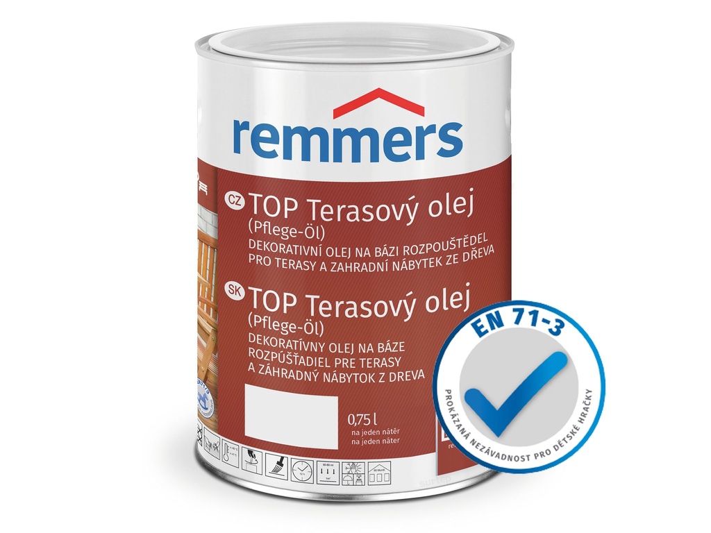 Remmers - TOP terasový olej 0,75l