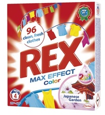 REX Prací prášek na barevné prádlo Max effect Japanese garden