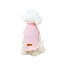 Bavlněná mikina pro psa DadaGou - Růžová