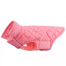 Prošívaná vesta pro psa Street Pink