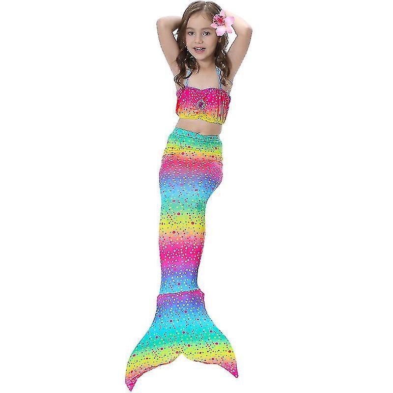 Kostým Mořská Panna Mermaid 3-pack Rainbow