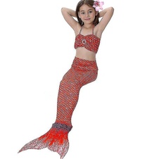 Kostým Mořská Panna Mermaid 3-pack Red Sea