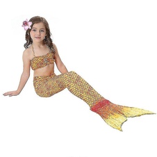 Kostým Mořská Panna Mermaid 3-pack Sunshine