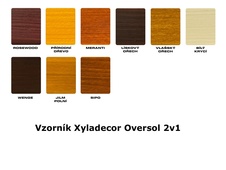 Vzorník Xyladecor Oversol 2v1