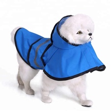 Reflexní pláštěnka pro psa - Modrá