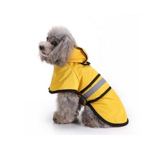 Reflexní pláštěnka pro psa - Žlutá