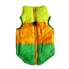 Pruhovaná vesta - Žlutá/Oranžová/Zelená