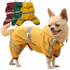Pláštěnka pro psa Žlutá